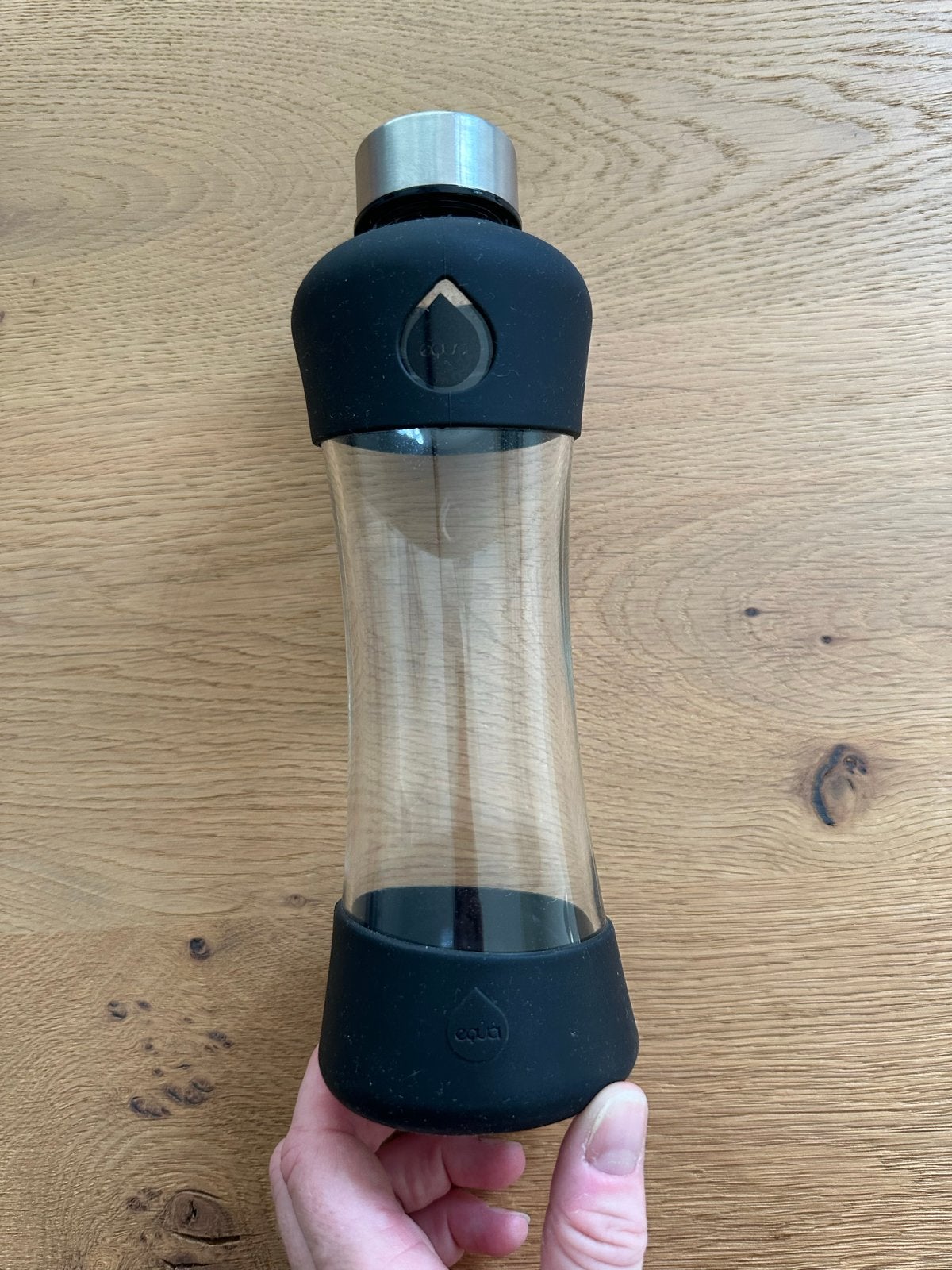 Equa glazen drinkfles, Ophalen, Zo goed als nieuw