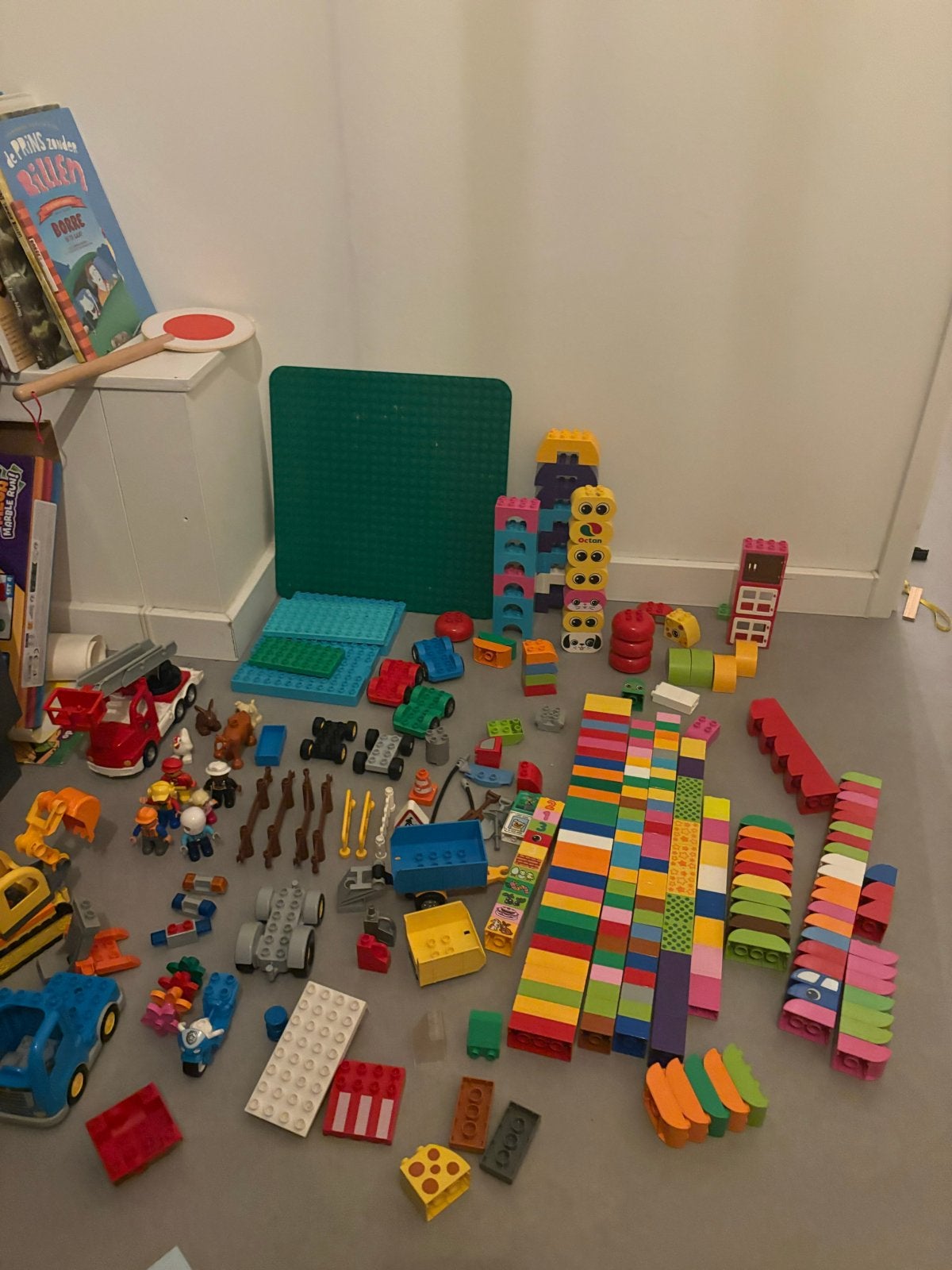 Grote partij LEGO Duplo met grondplaat en diverse sets, Kinderen en Baby's, Ophalen, Gebruikt, Overige thema's, Duplo