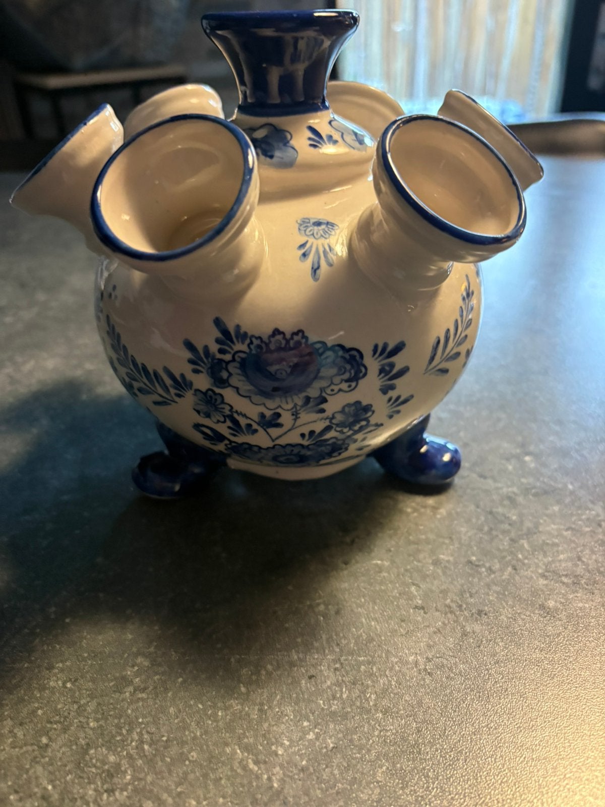 te koop Delft, blauw vaasje, Ophalen