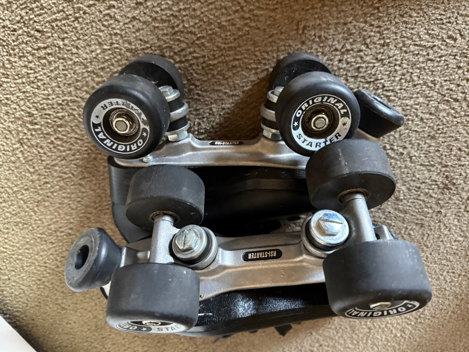 Zwarte Original Starter rolschaatsen - Maat 39, Ophalen, Gebruikt, Overige typen, Overige merken