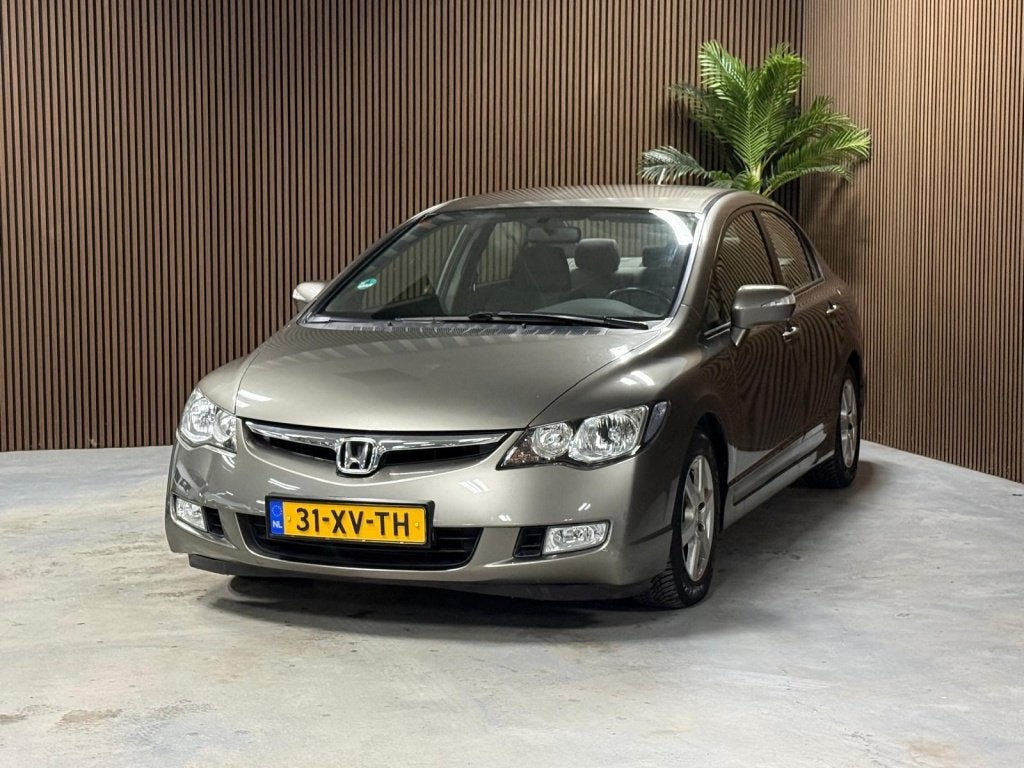 Honda Civic 1.3 Hybrid (bj 2007, automaat), Auto's, Gebruikt, Stoelverwarming, Origineel Nederlands, Bedrijf