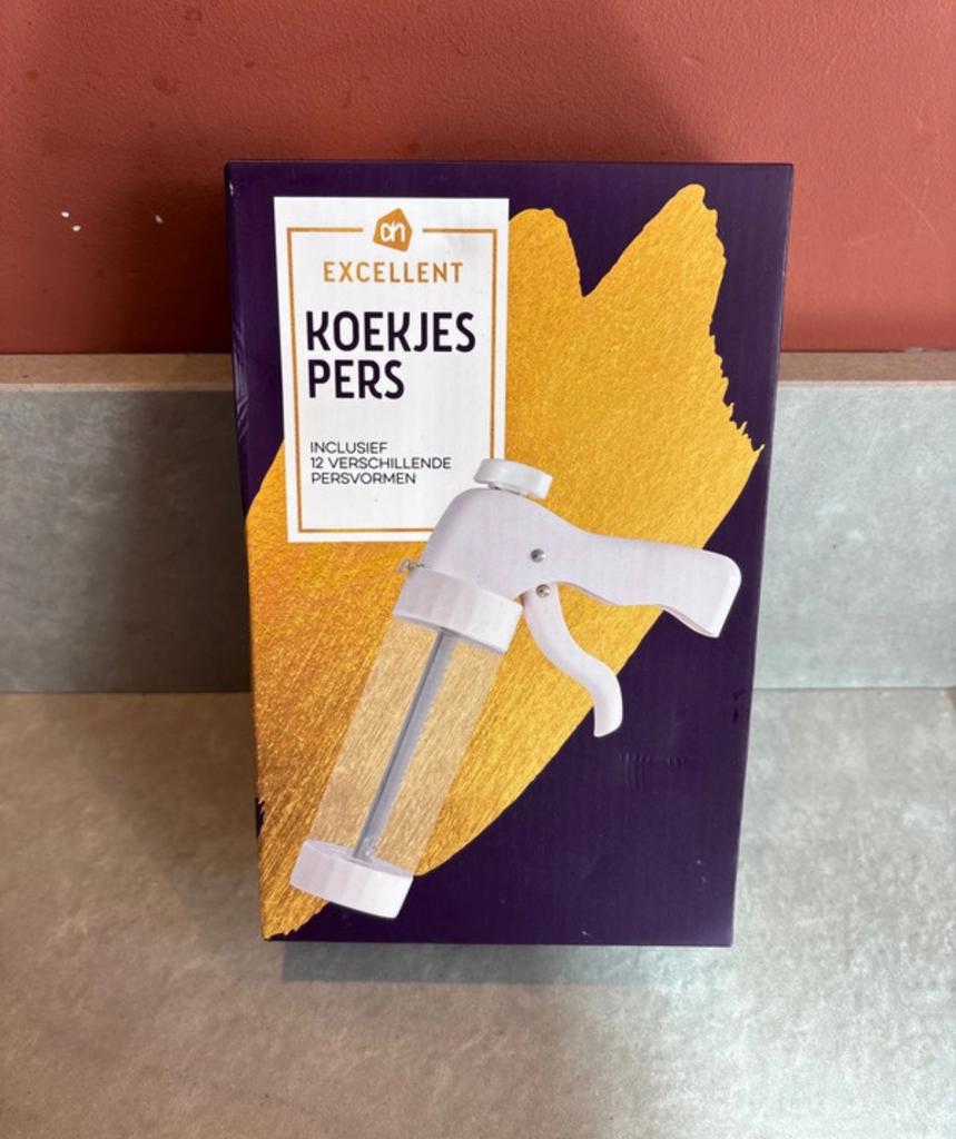 Koekjespers nieuw in doos, Ophalen of Verzenden, Nieuw