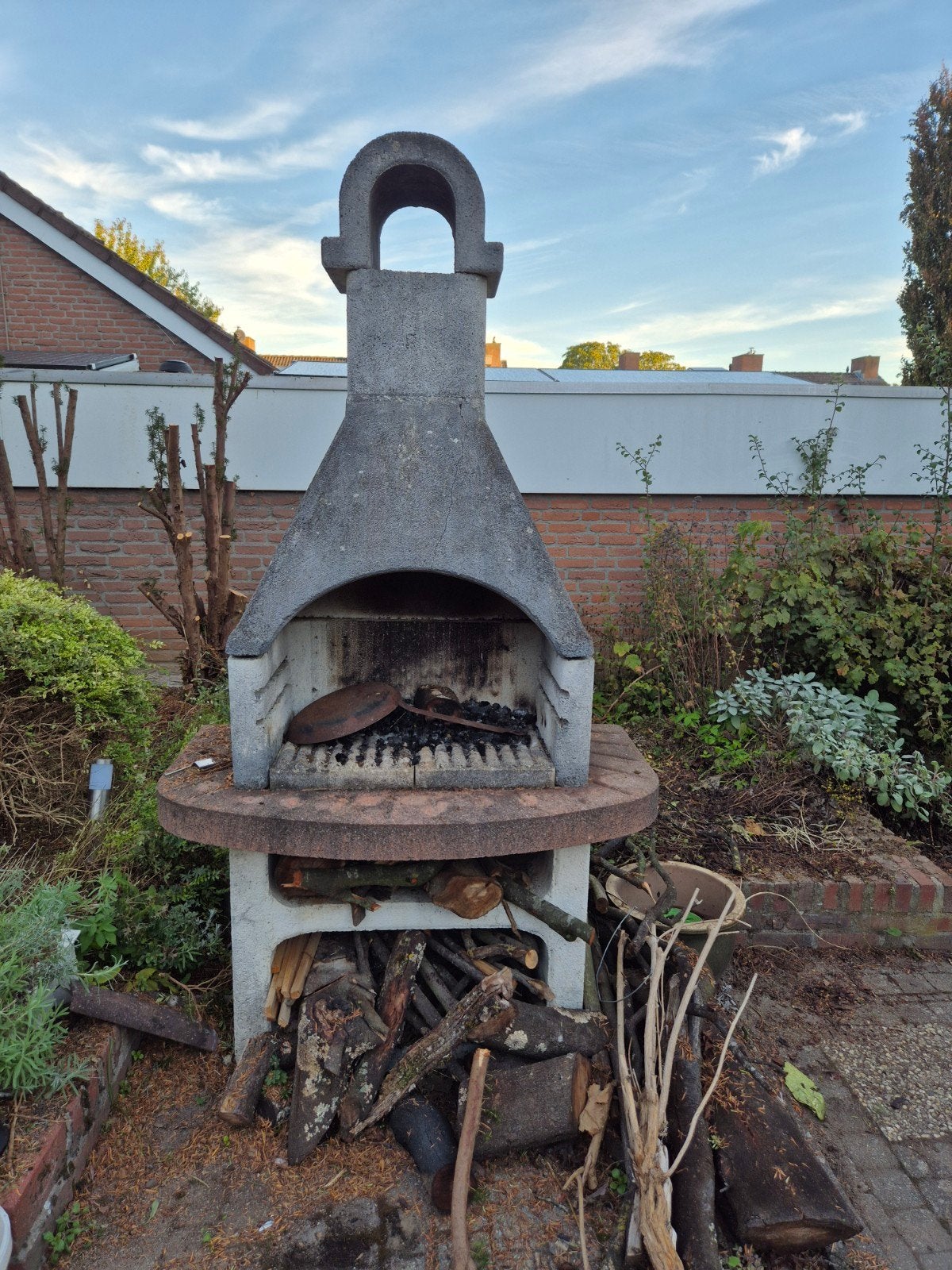 buitenhaard/ bbq, Ophalen, Gebruikt