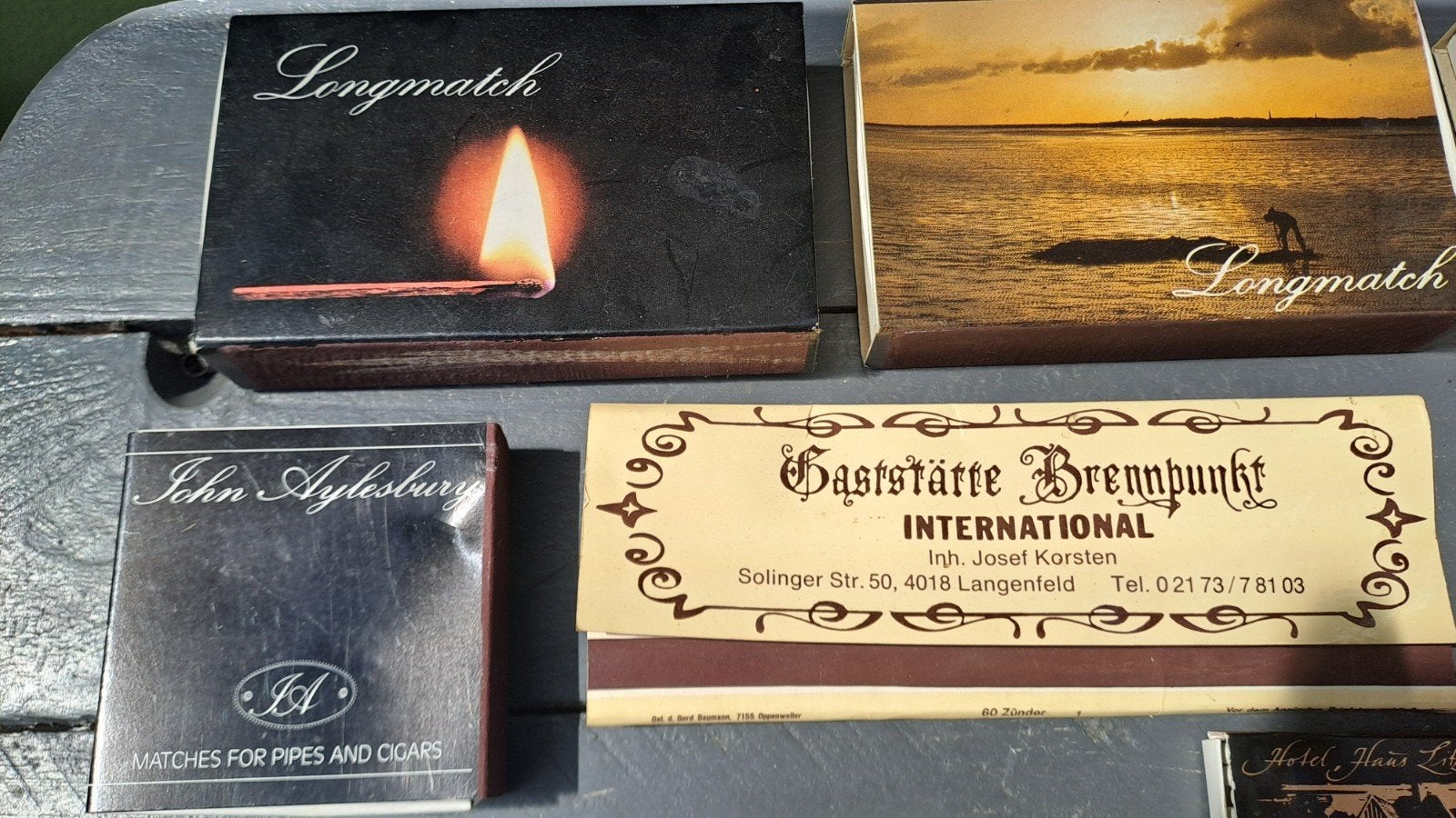 Collectie vintage luciferdoosjes - Hotels & Restaurants, Gebruikt, Onbekend, Ophalen of Verzenden, Onbekend