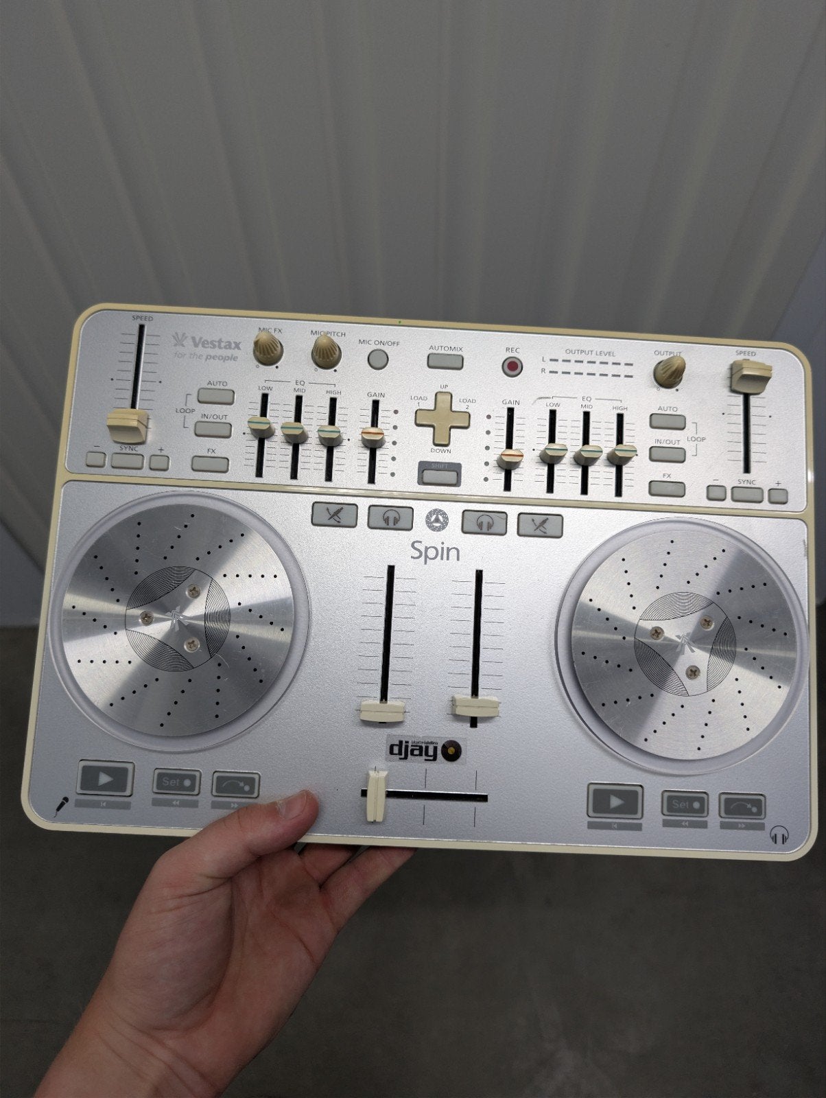 Vestax Spin DJ Controller, Ophalen of Verzenden, Zo goed als nieuw, Dj-set, Overige merken
