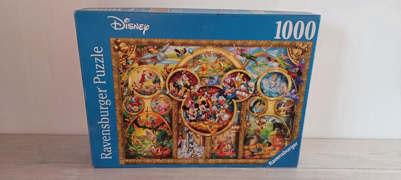 Ravensburger Disney Puzzel 1000 stukjes, Ophalen of Verzenden, 500 t/m 1500 stukjes, Gebruikt, Legpuzzel