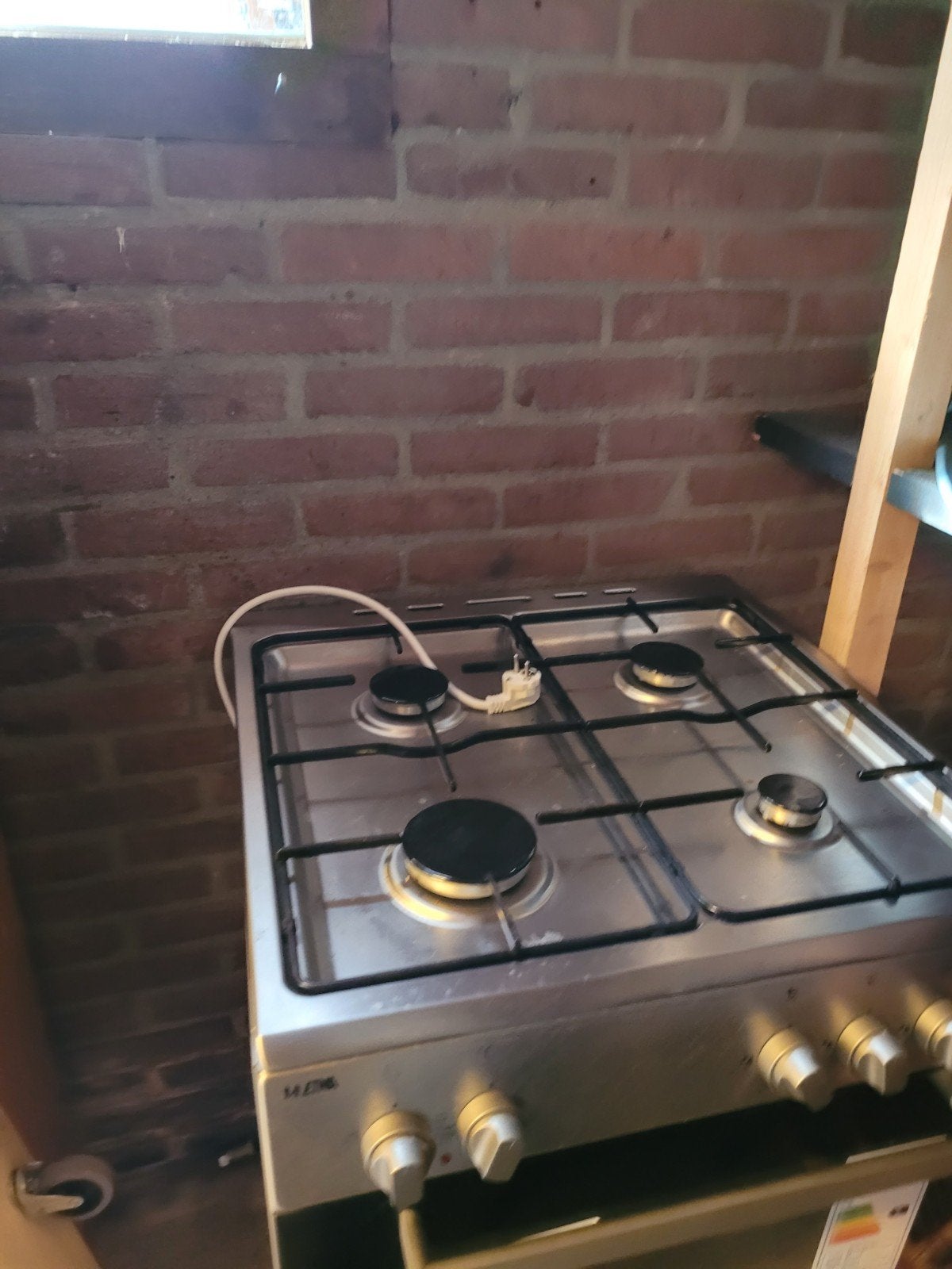 Etna Gasfornuis met Oven - Zo goed als nieuw, Witgoed en Apparatuur, 60 cm of meer, Zo goed als nieuw, Energieklasse A of zuiniger