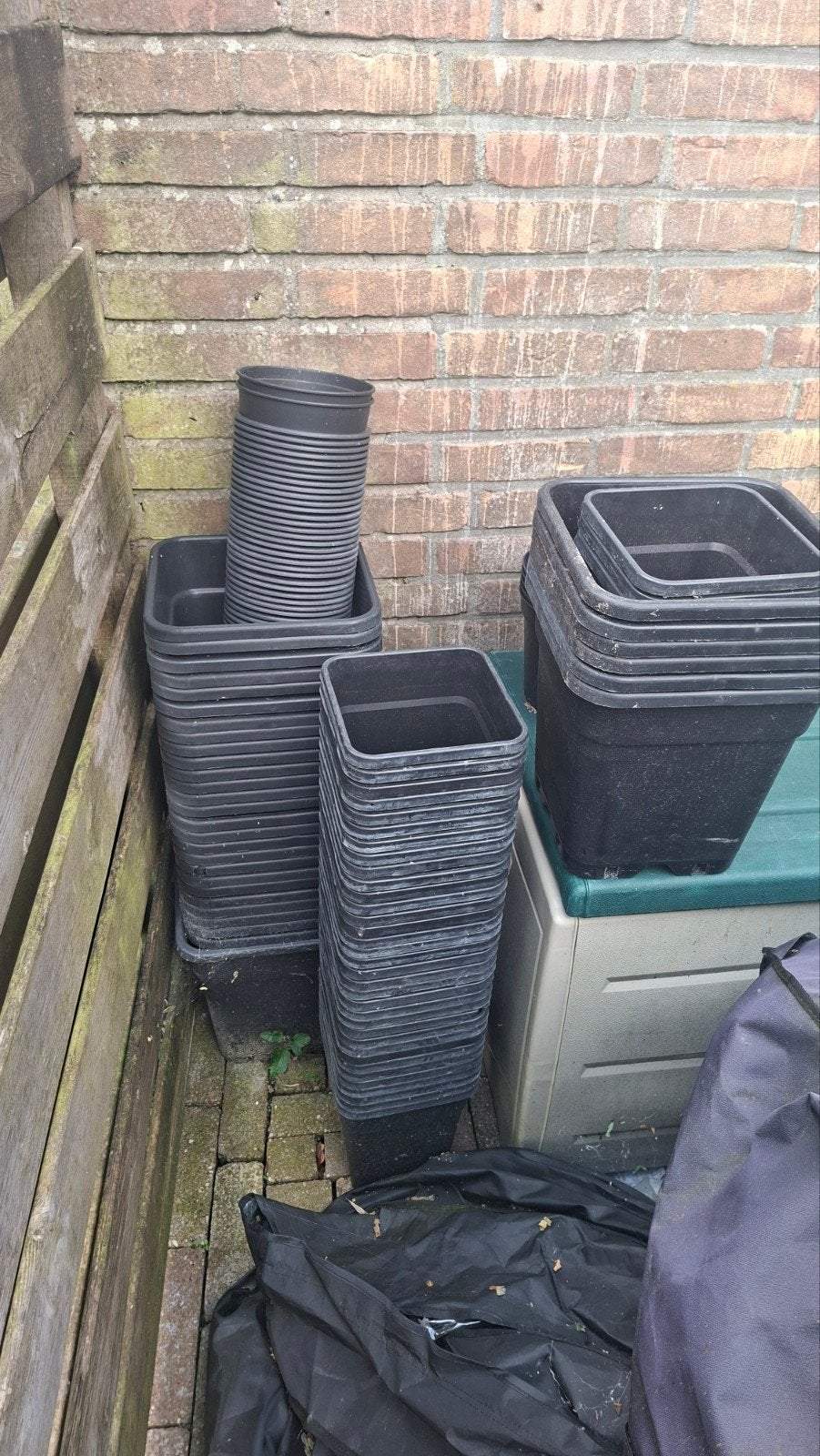 Potten 6.5l &,14l knipmachine geisoleerde luchtslang 250mm, Tuin en Terras, Kweekspullen, Ophalen, Zo goed als nieuw, Kweekbak
