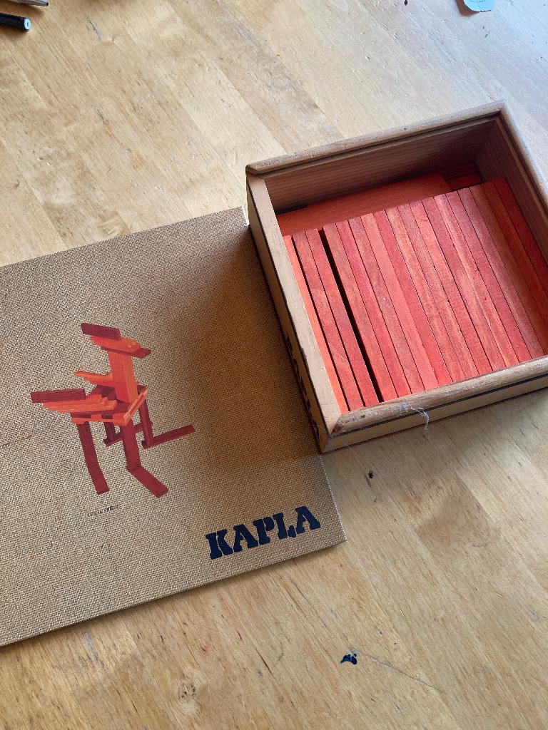 Kapla oranje met boekje, Kinderen en Baby's, Ophalen of Verzenden, Zo goed als nieuw, Overige merken