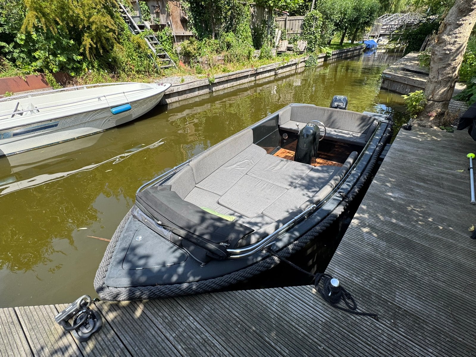 Riga 475 Experience/Admiral 470 XL met 15 PK Mercury, Watersport en Boten, Motorboten en Motorjachten, Zo goed als nieuw, Benzine