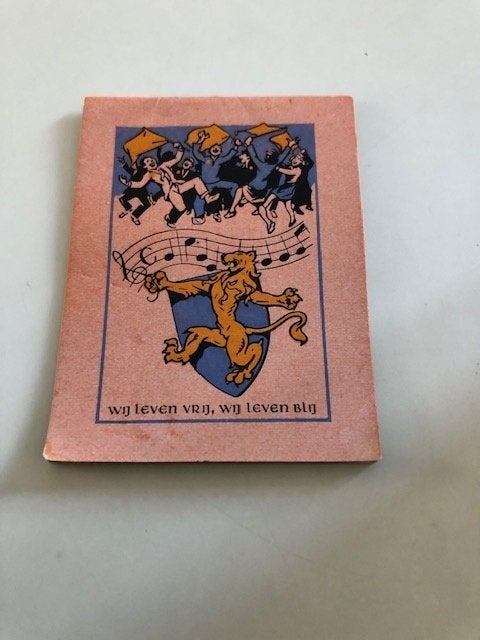 MUZIEKBOEKJE      5333, Ophalen of Verzenden, Kaart, Foto of Prent