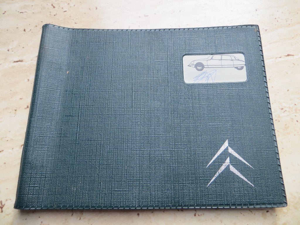 Instructieboek Citroen D Special, Citroen D Super 1970, mooi, Ophalen of Verzenden