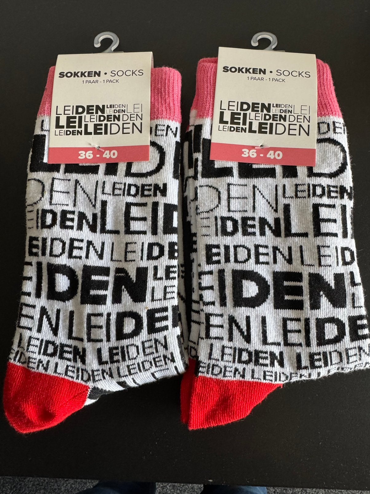 sokken Leiden maat 36-40 Nieuw 2 paar, Ophalen of Verzenden, Nieuw
