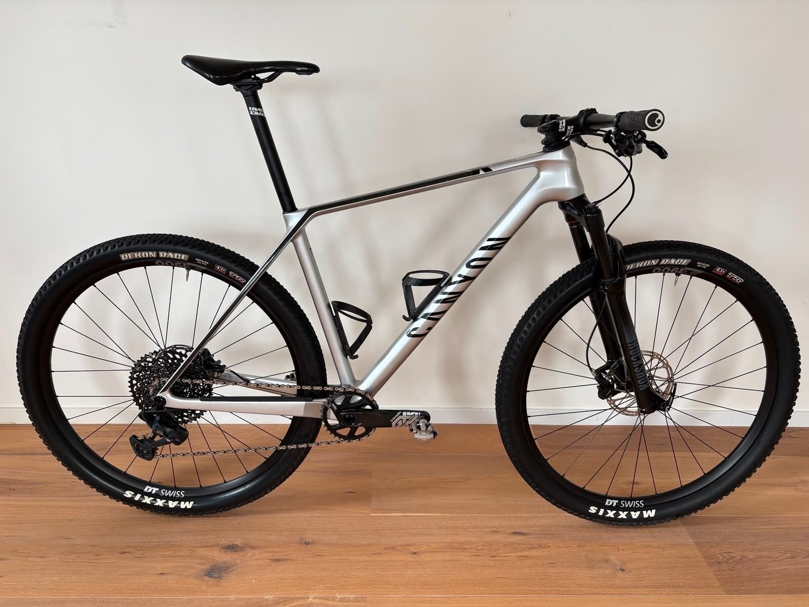 Canyon Exceed CF Carbon Hardtail (Maat L) Zo Goed Als Nieuw, Fietsen en Brommers, Fietsen | Mountainbikes en ATB, Ophalen, Zo goed als nieuw