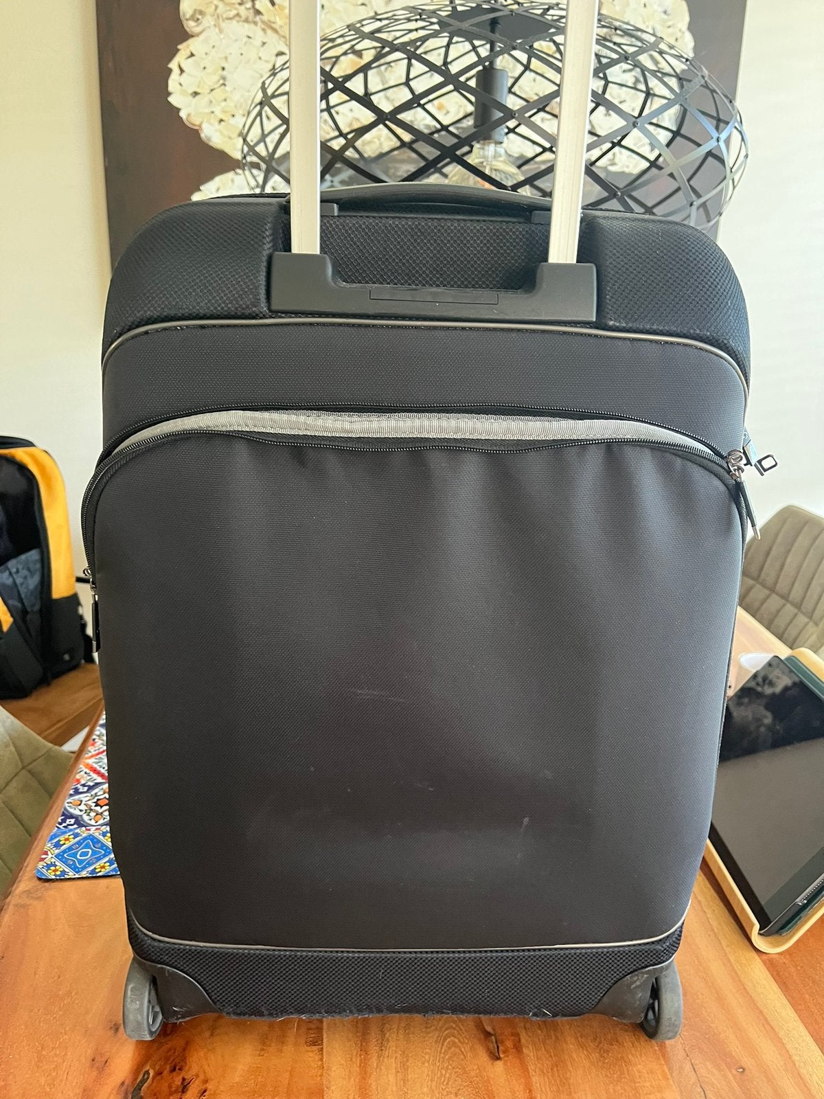 Rolkoffer Samsonite, Ophalen, Gebruikt, Zacht kunststof, Wieltjes