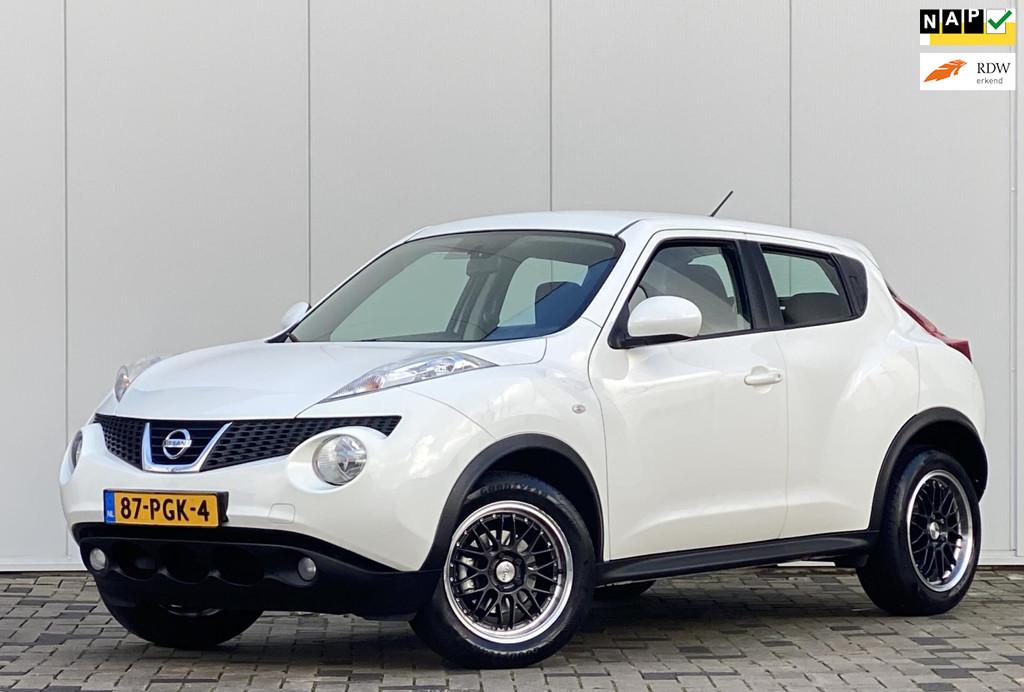 Nissan Juke 1.6 ACENTA NAVI CAMERA DEALER ONDERHOUDEN, Voorwielaandrijving, Euro 5, 4 cilinders, Origineel Nederlands