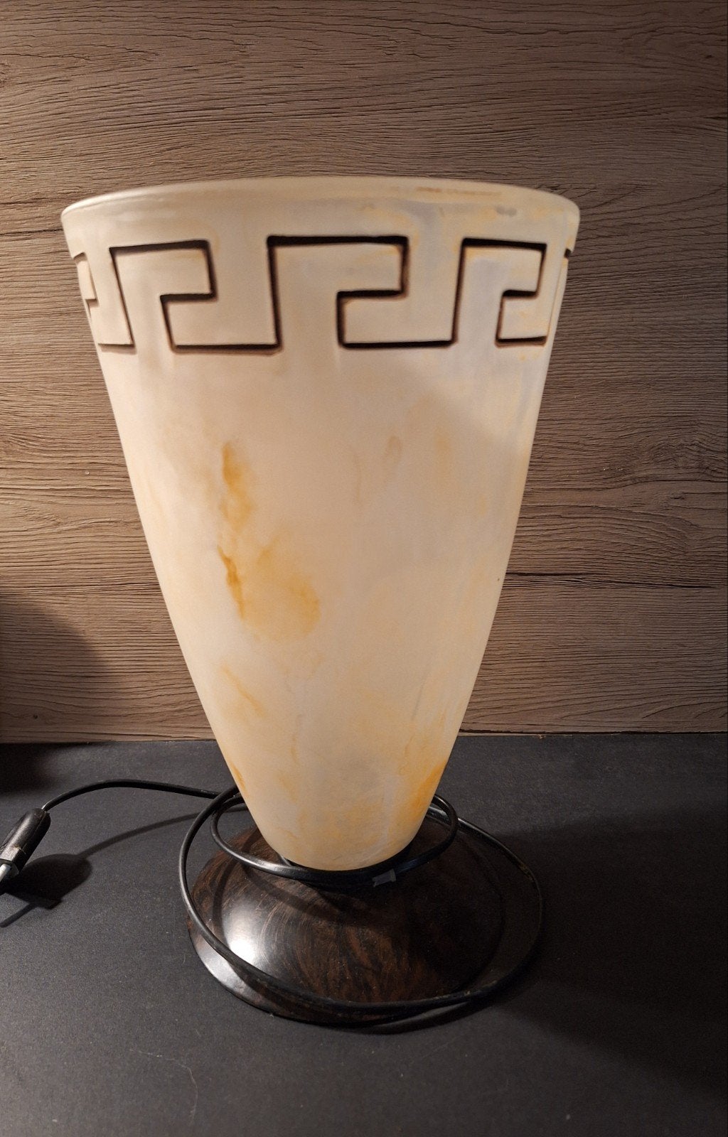 schemerlamp, Ophalen, E27 (groot), Glas, Schemerlamp