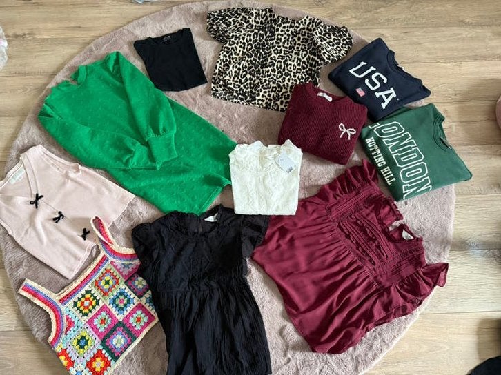 Groot kledingpakket meisje 158 & 164 - jeans trui shirts etc, Ophalen of Verzenden, Zo goed als nieuw, Meisje, Setje