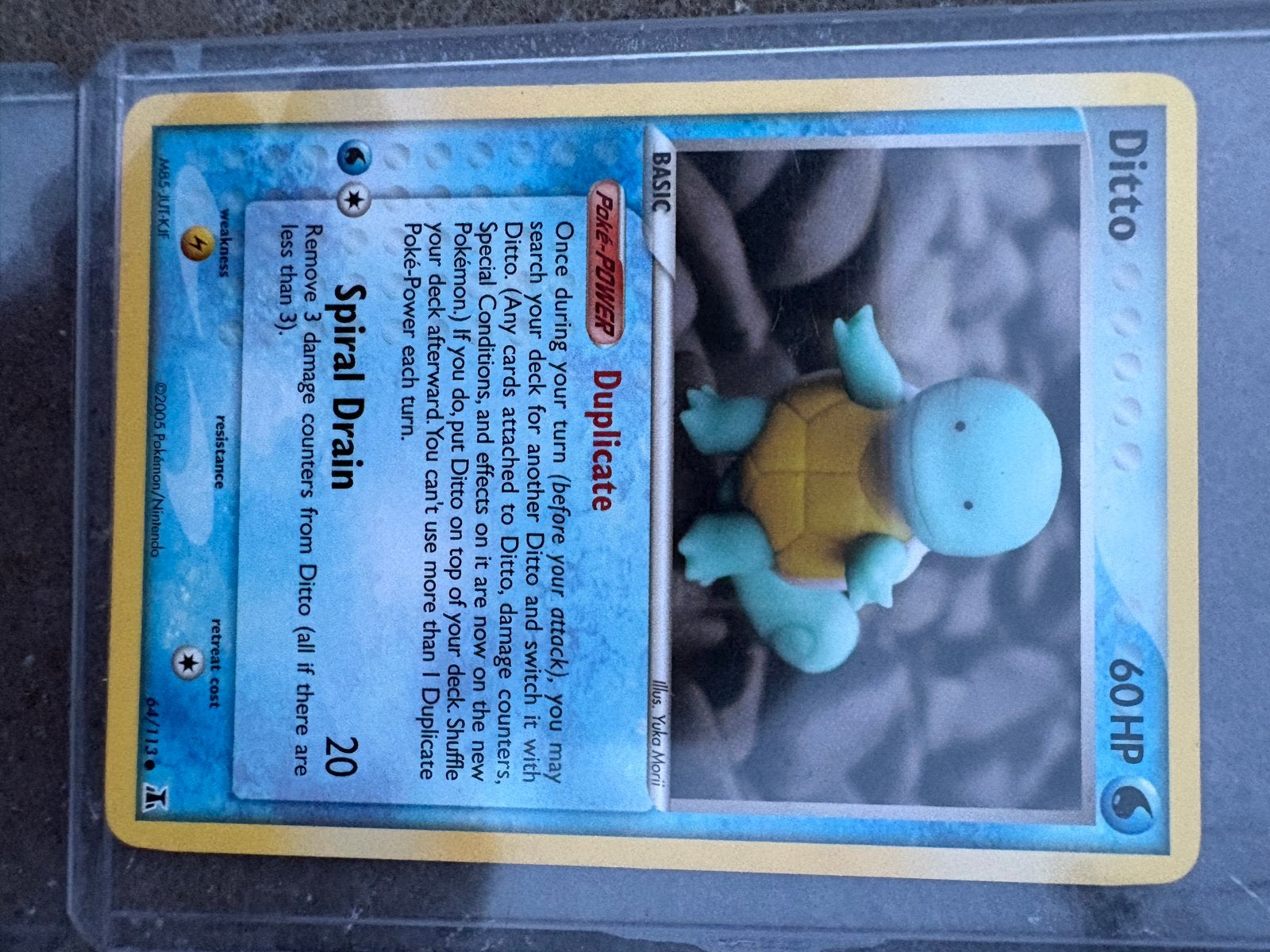Pokémon Kaarten: Yuka Morii Ditto Delta Species Set, Ophalen of Verzenden, Gebruikt, Meerdere kaarten