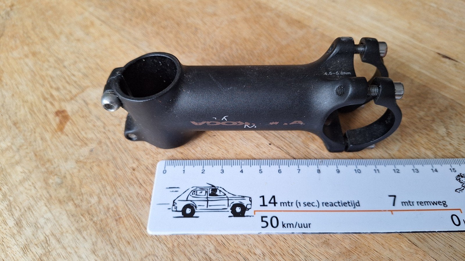 Kogamiata stuurpen 31.8 mm, 9.5 cm lang, Fietsen en Brommers, Fietsonderdelen, Ophalen of Verzenden, Gebruikt, Stuur, Kogamiata