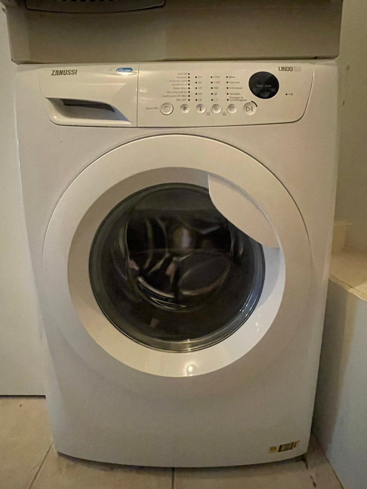 Zanussi Lindo 100 Wasmachine 7kg, Ophalen, 6 tot 8 kg, Gebruikt, 1600 toeren of meer