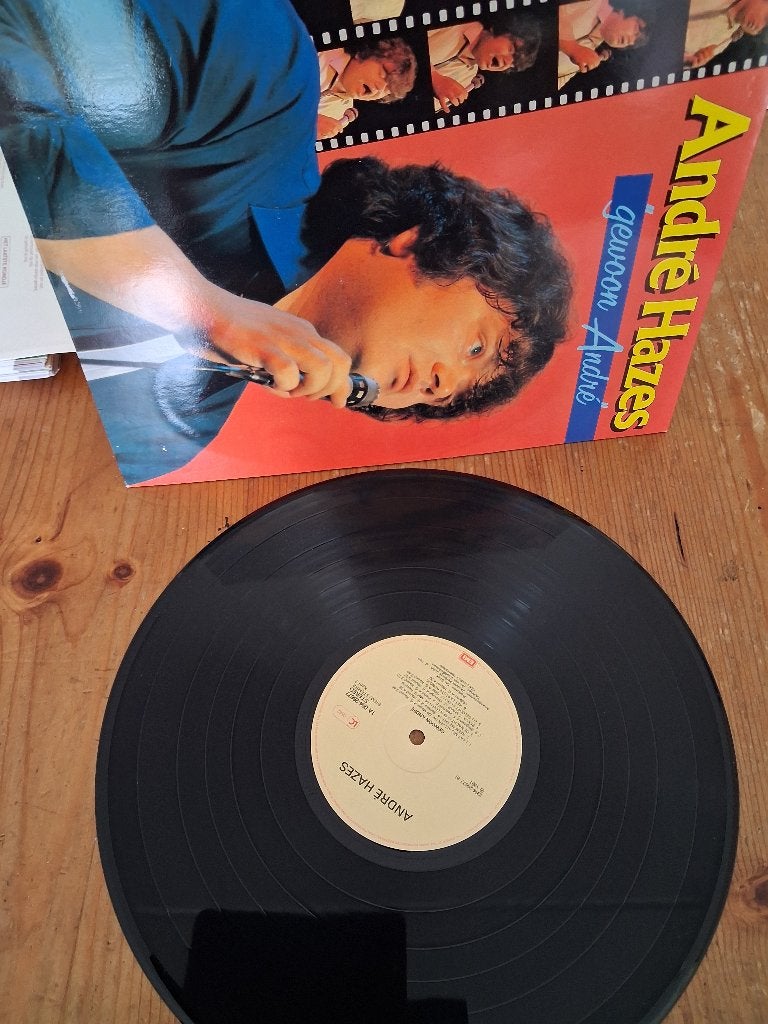 André Hazes - Gewoon André LP (1981), Cd's en Dvd's, Ophalen, LP, Gebruikt, Originele persing