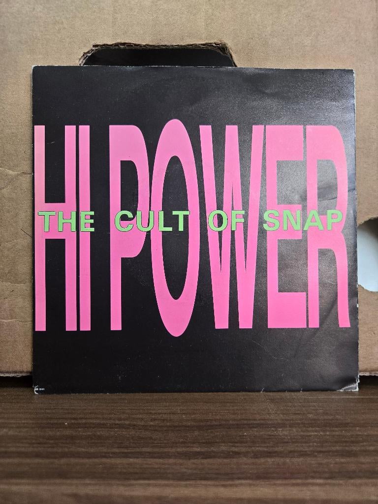 Hi power - The cult of snap, Cd's en Dvd's, Vinyl Singles, 1990 - 1999, 7 inch, Single, Dance