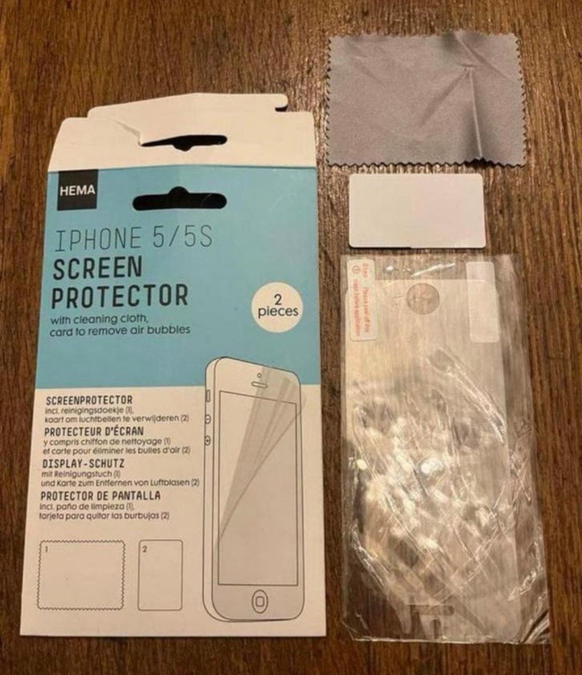 Iphone 5 screenprotector schermbescherming, Telecommunicatie, Mobiele telefoons | Hoesjes en Frontjes | Apple iPhone, Nieuw, Apple