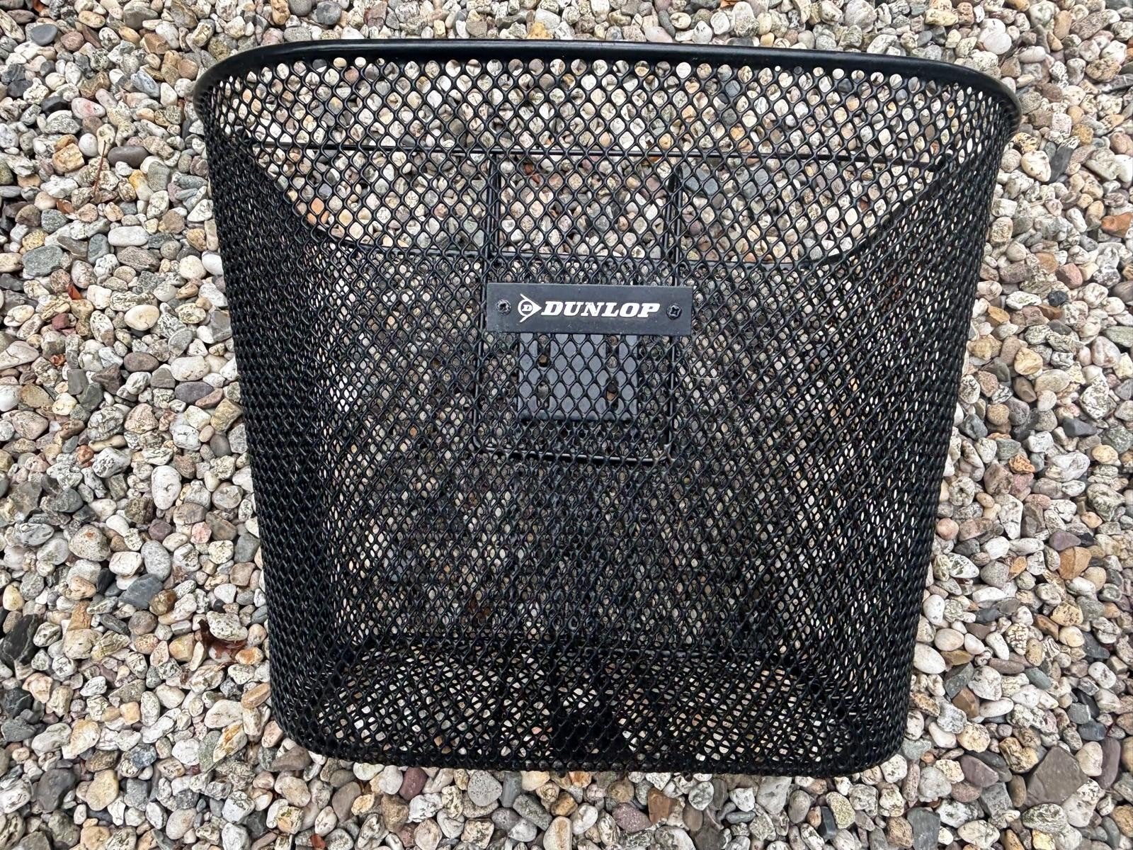 Dunlop Fietsmand Zwart - Zo goed als nieuw, Ophalen, Zo goed als nieuw, Fietsmand, Dunlop