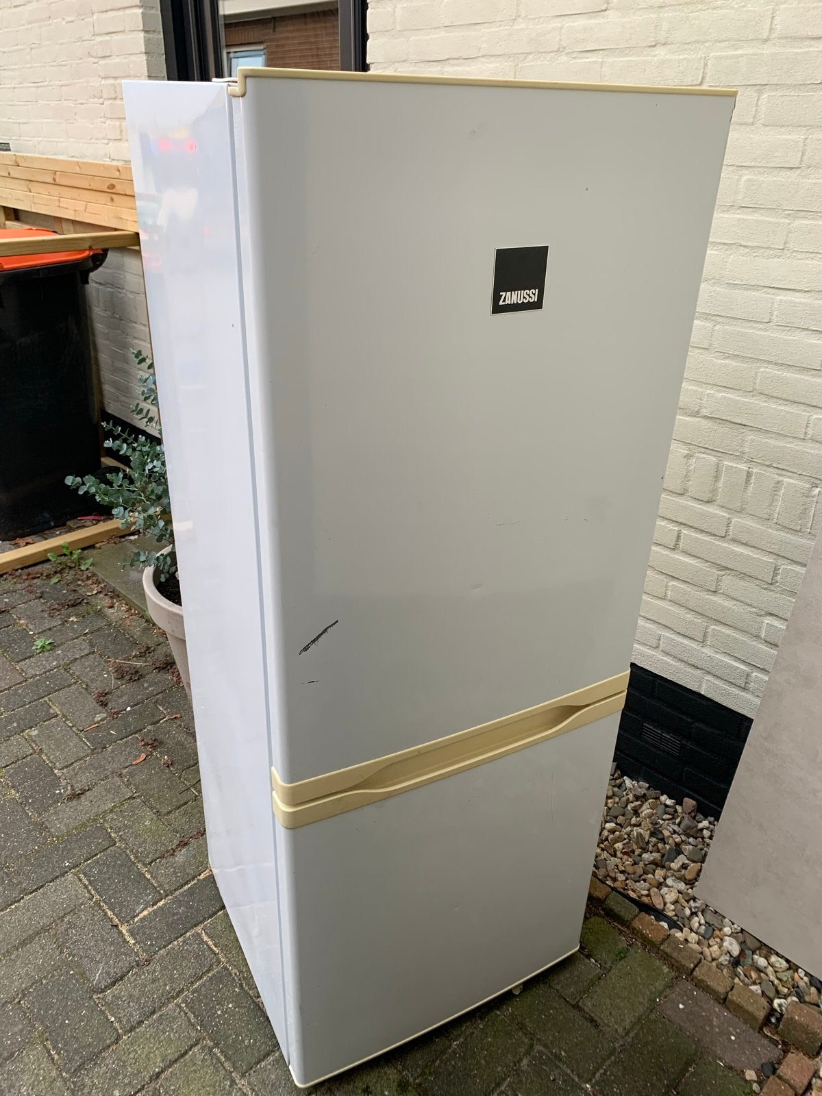 Zanussi Koelkast met vriesvak - Gebruikt, Witgoed en Apparatuur, Ophalen, 150 tot 200 liter, Gebruikt, 140 tot 160 cm