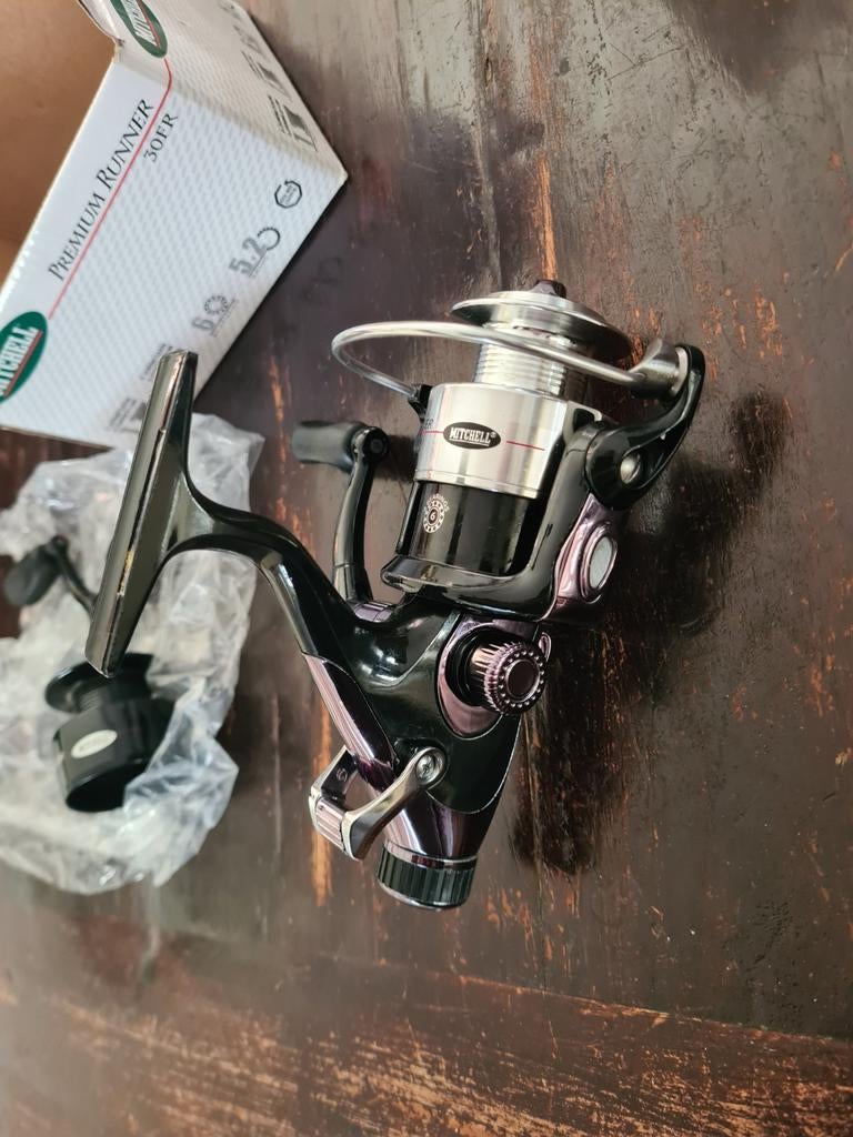 Mitchell Premium runner 30FR. Vrijloop / baitrunner molen., Watersport en Boten, Molen, Nieuw, 30FR, Mitchell