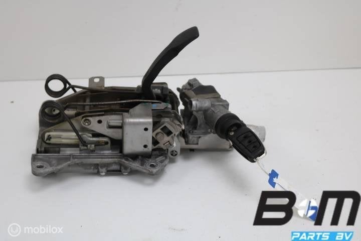 Stuuras met contactslot en sleutel Audi A4 8E B7 8E0419502H, Gebruikt