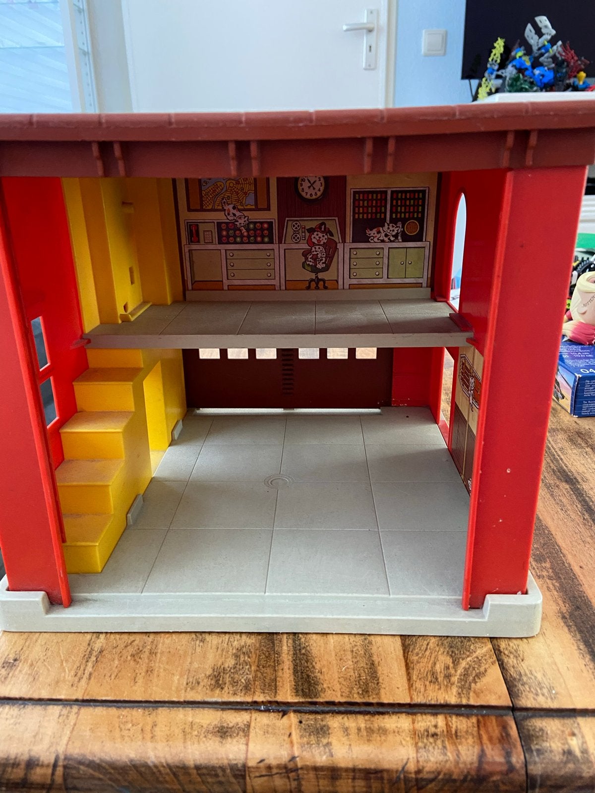 Fisher-Price Play Family Brandweerkazerne, Kinderen en Baby's, Ophalen of Verzenden, Gebruikt, Speelset