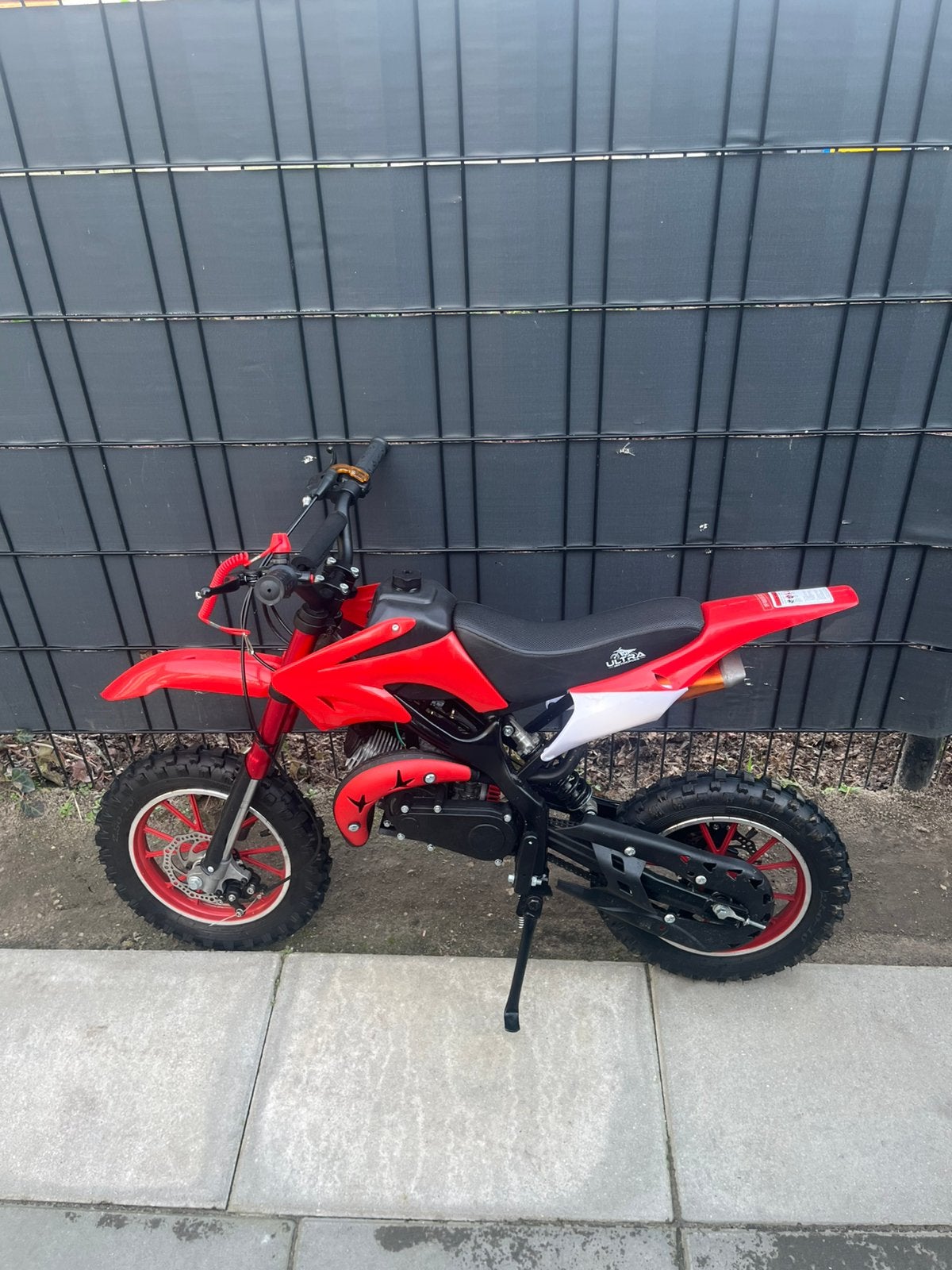 Pitbike 49cc MOET NU WEG, Ophalen, 49 cc, Ultra Motocross, Schijfrem