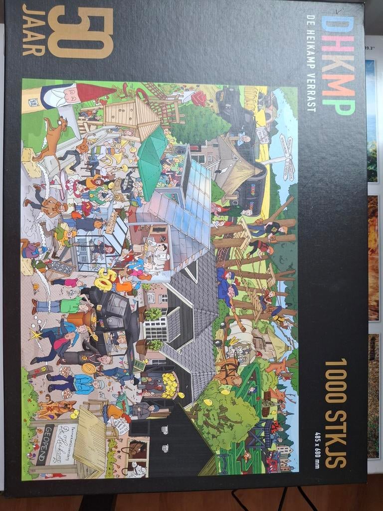 DHKMP De Heikamp Verrast Legpuzzel 1000 Stukjes, Ophalen of Verzenden, 500 t/m 1500 stukjes, Gebruikt, Legpuzzel