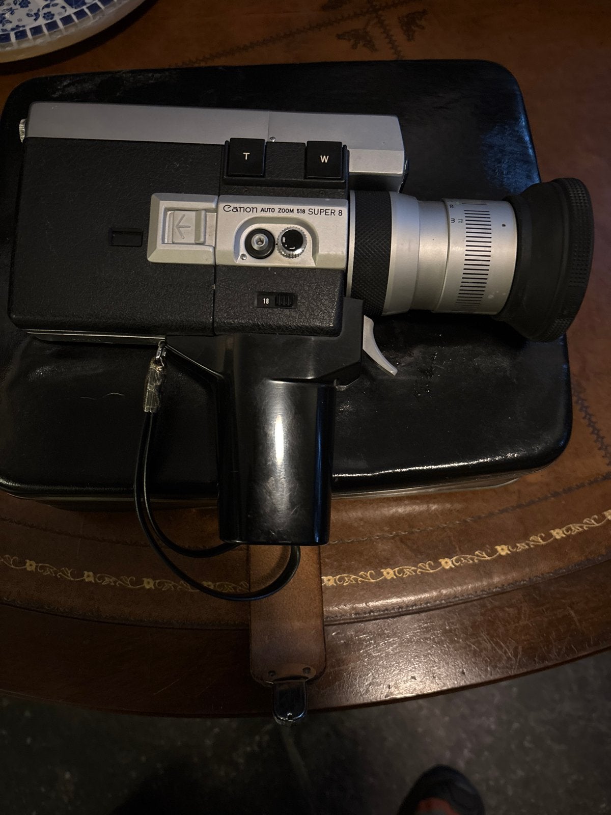 Vintage Canon Auto Zoom S18 Super 8 Camera met tas, Ophalen of Verzenden, 8mm, Camera