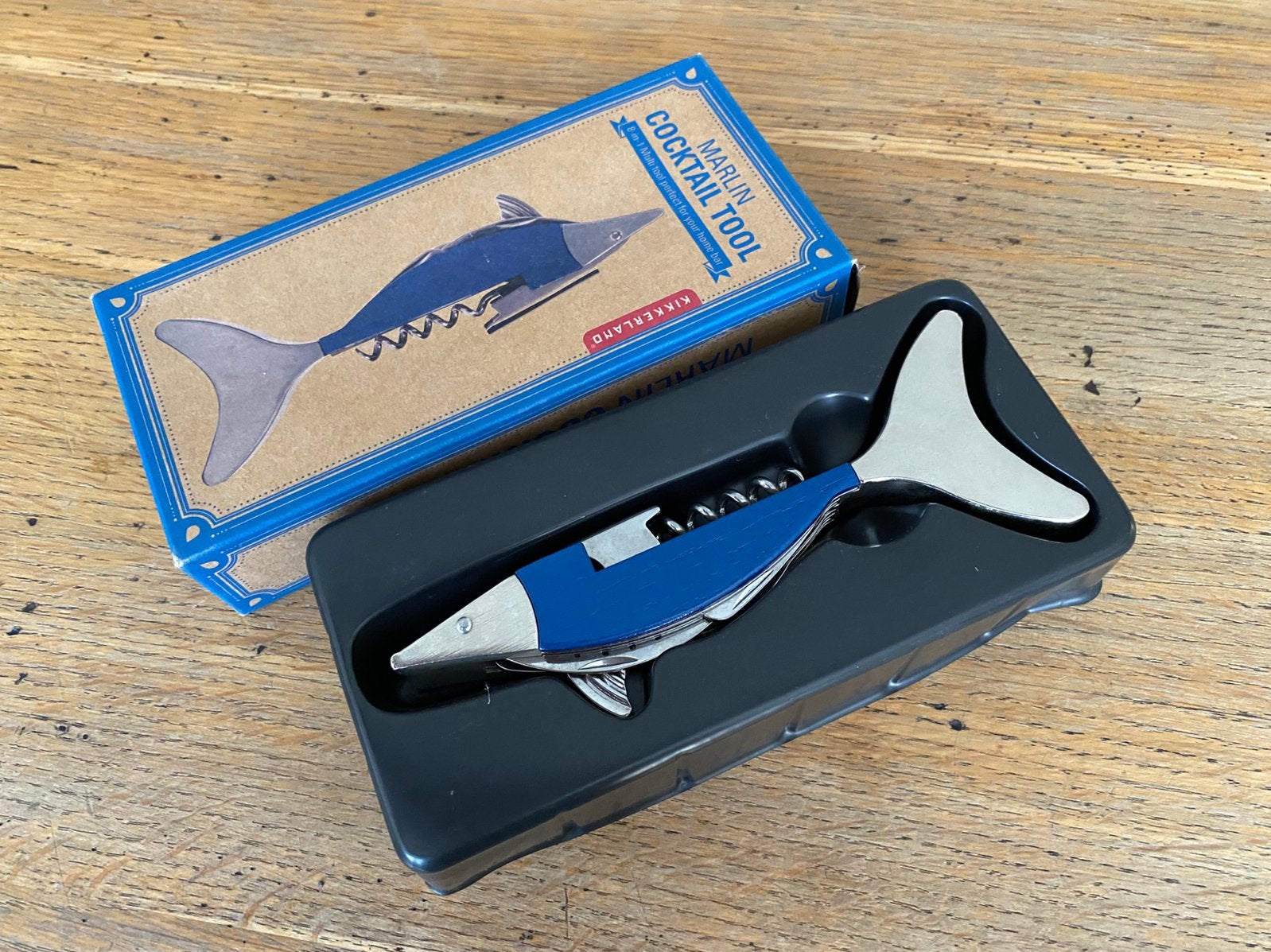 Kikkerland Marlin Cocktail Tool, nieuw., Ophalen of Verzenden, Nieuw