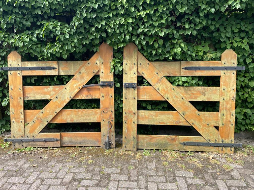 Tuin/oprit hekken, Tuin en Terras, Tuinhekken en Hekwerk, Ophalen, Zo goed als nieuw, IJzer