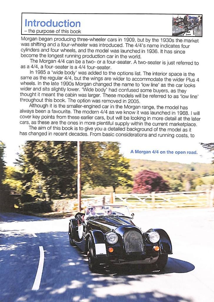 Morgan 4/4 Alle modellen 1968 tot 2020, Verzenden