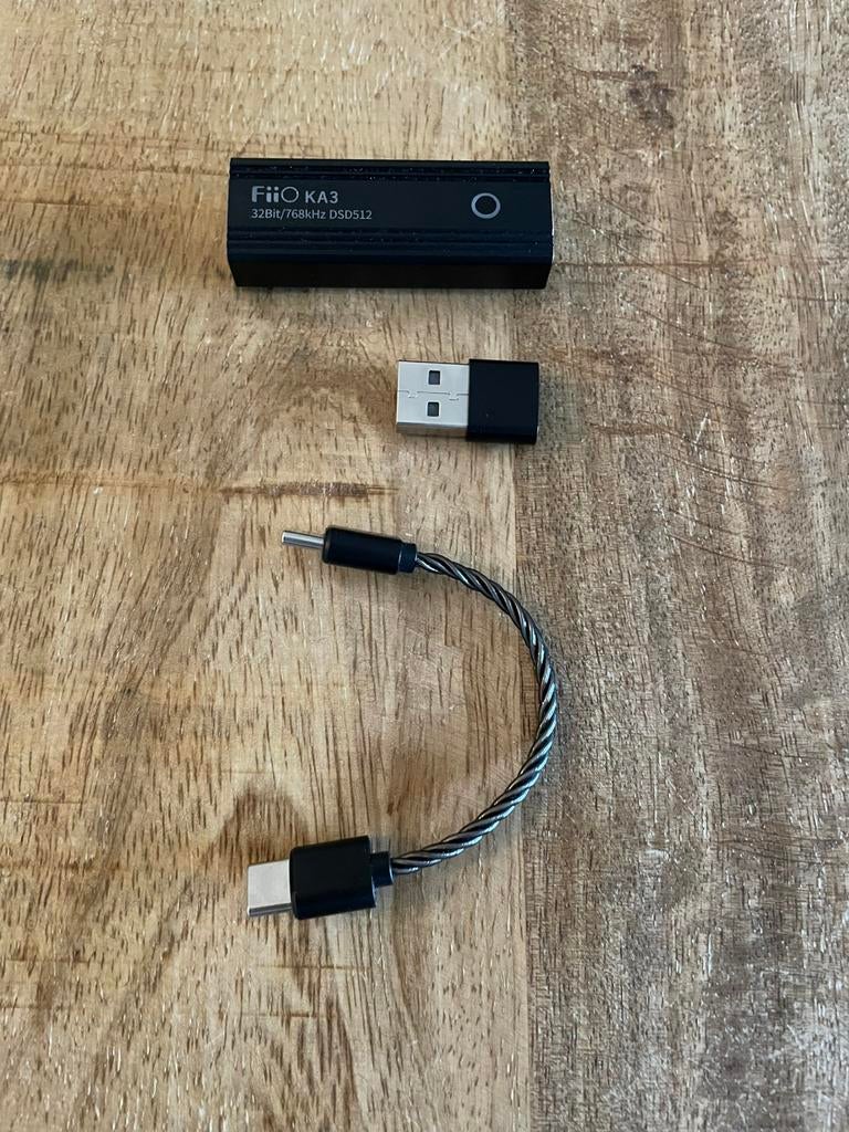 Fiio KA3 portable DAC, Ophalen of Verzenden, Zo goed als nieuw