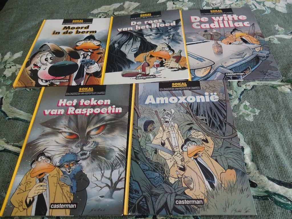 Sokal een onderzoek van inspecteur canardo, Boeken, Eén stripboek, Ophalen of Verzenden, Gelezen