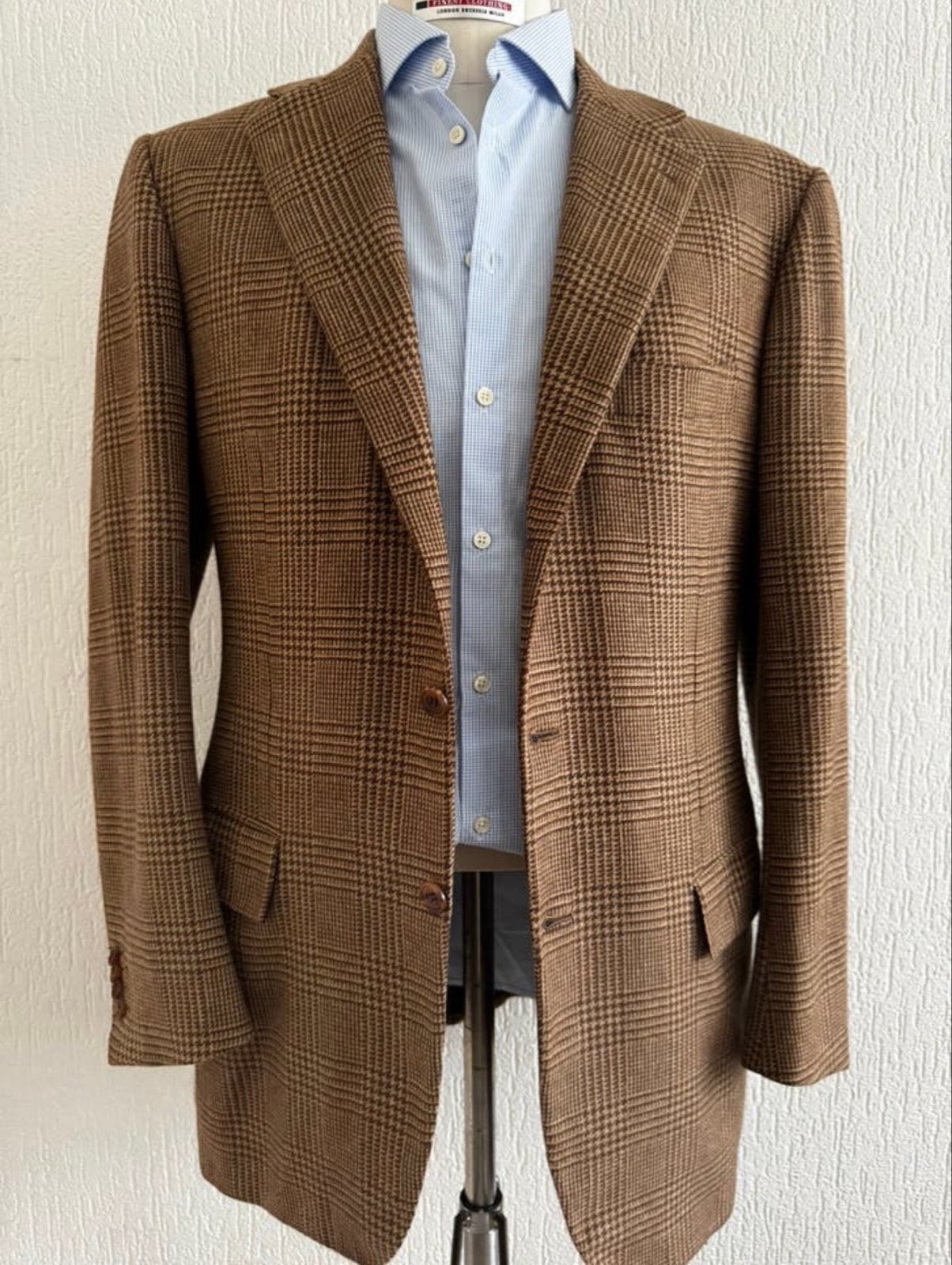 Kiton !  Stijlvol Colbert, jasje Nieuw - Maat L 52-54, Ophalen of Verzenden, Nieuw, Maat 52/54 (L), Bruin