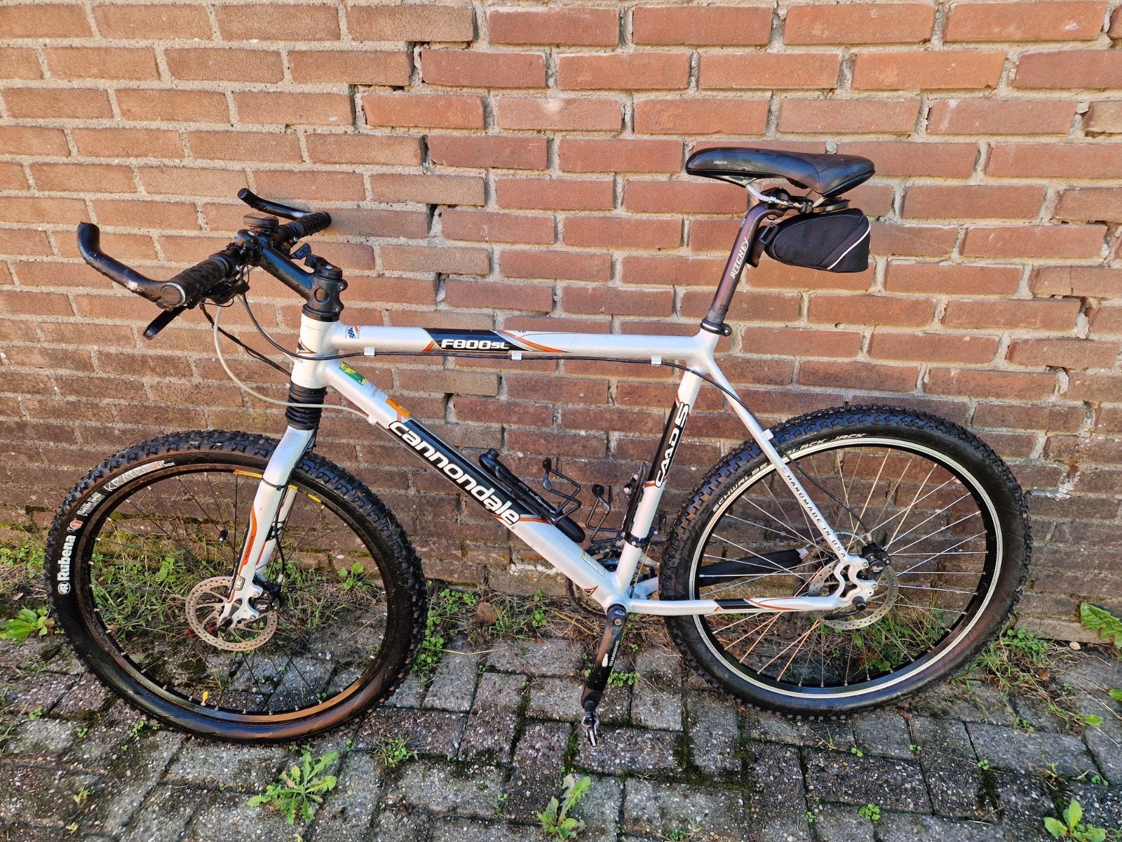 Cannondale F800SL Mountainbike - Maat 58 - Shimano Afgemont, Fietsen en Brommers, 57 cm of meer, Ophalen, Gebruikt, Schijfrem