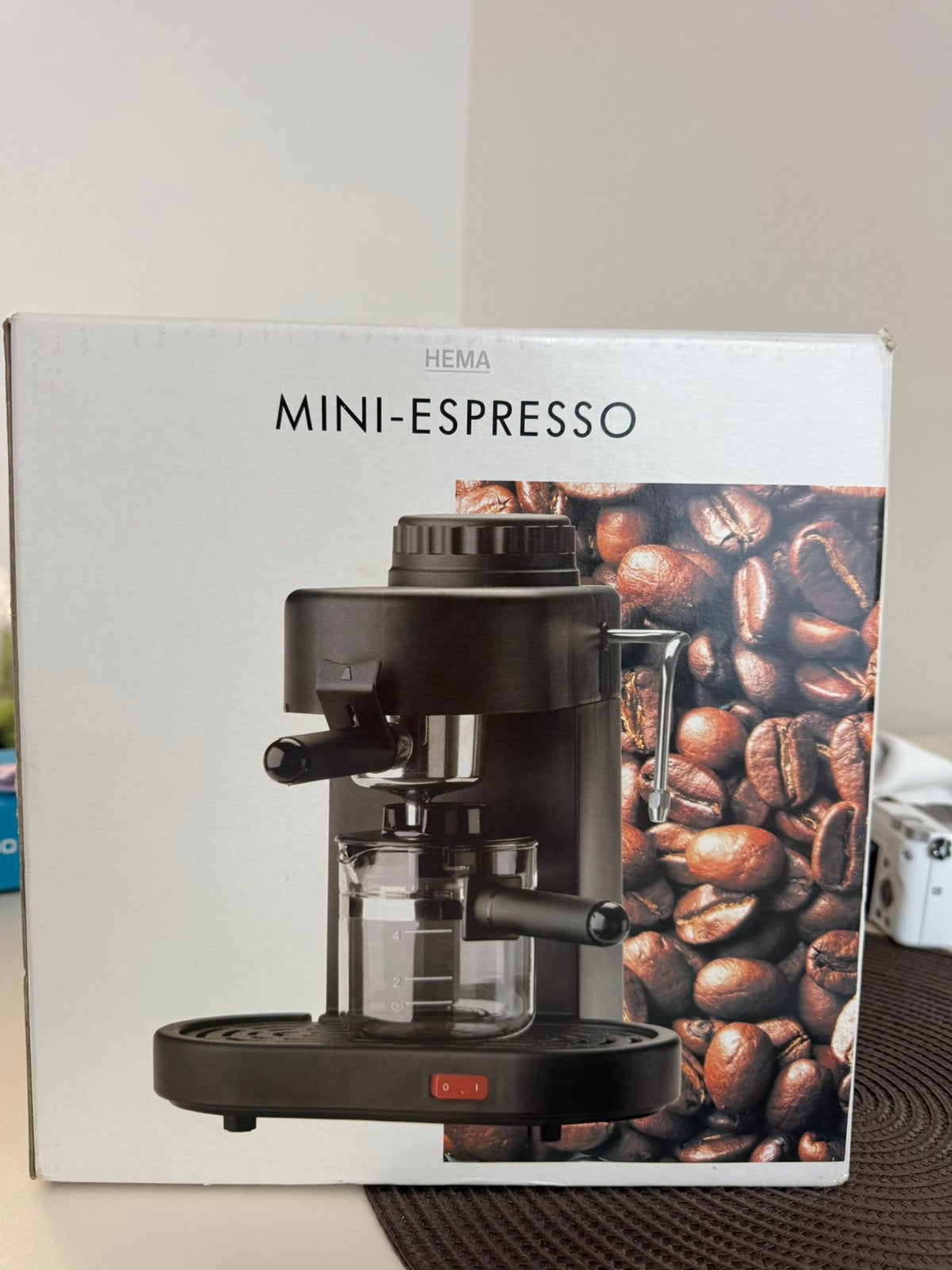 Mini Espresso, Witgoed en Apparatuur, Koffiezetapparaten, Zo goed als nieuw, Espresso apparaat, Stoompijpje, Ophalen