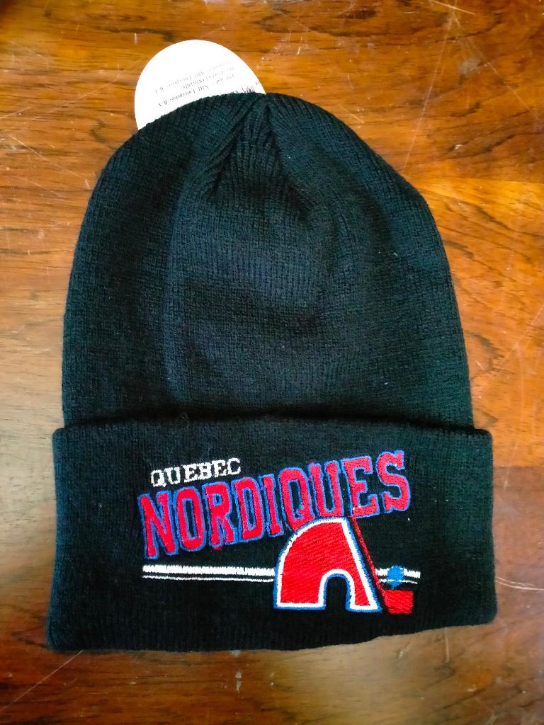 Quebec Nordiques NHL hockey sport Amerika muts ijshockey, Ophalen of Verzenden, Zo goed als nieuw, Buitenlandse clubs, Overige typen