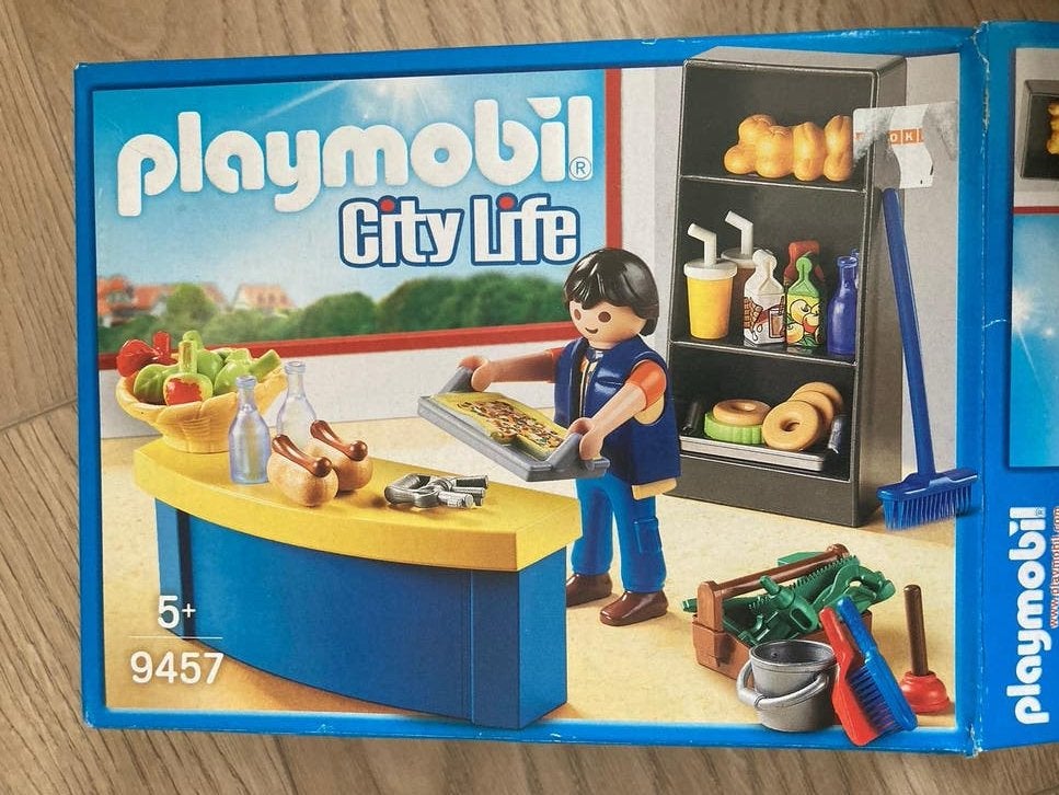 Playmobil City Life 9457 - Schoolkiosk met snacks, Ophalen of Verzenden, Zo goed als nieuw, Jongen of Meisje