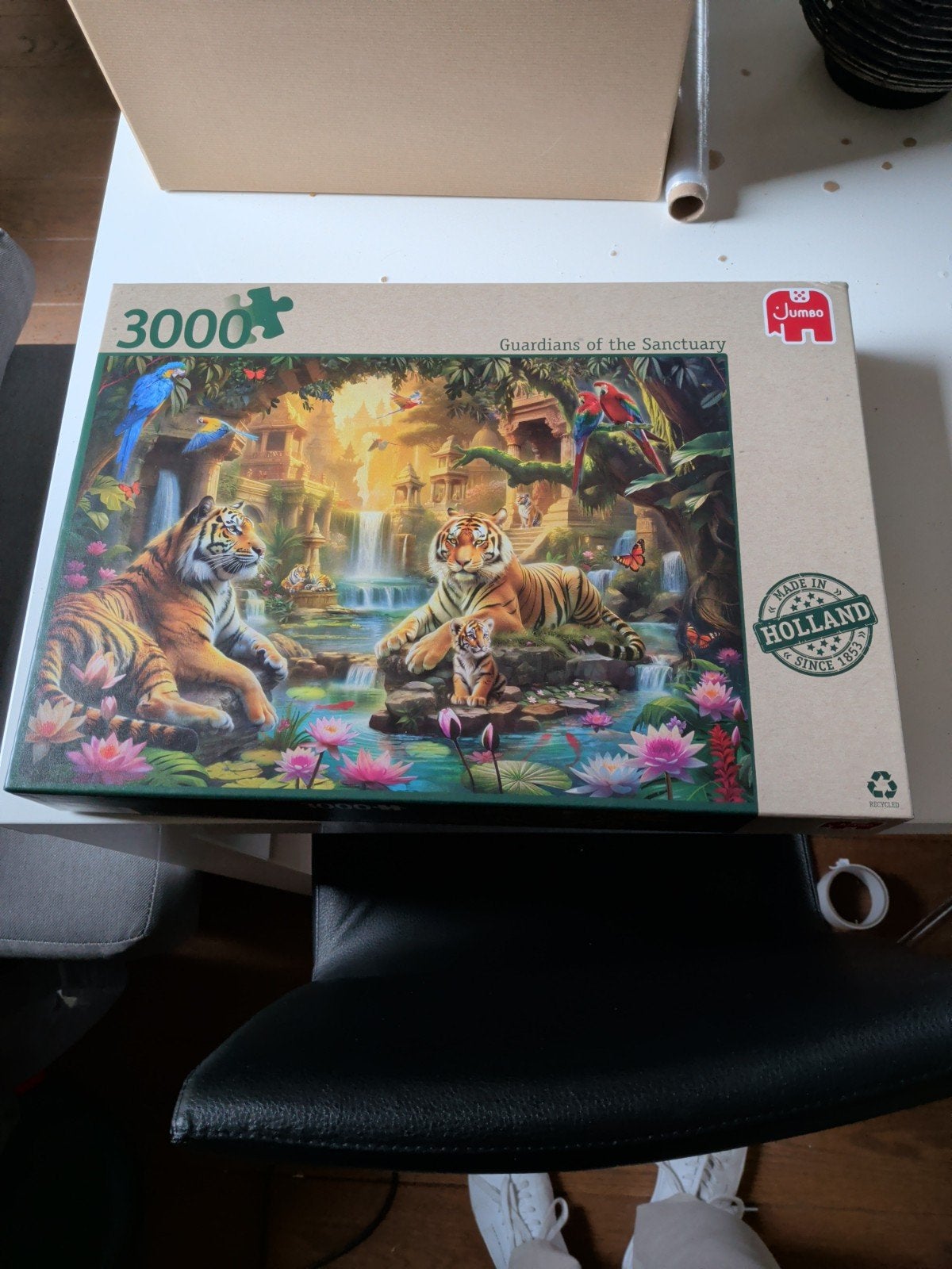 Jumbo Legpuzzel 3000 stukjes - Guardians of the Sanctuary, Hobby en Vrije tijd, Ophalen, Meer dan 1500 stukjes, Nieuw, Legpuzzel