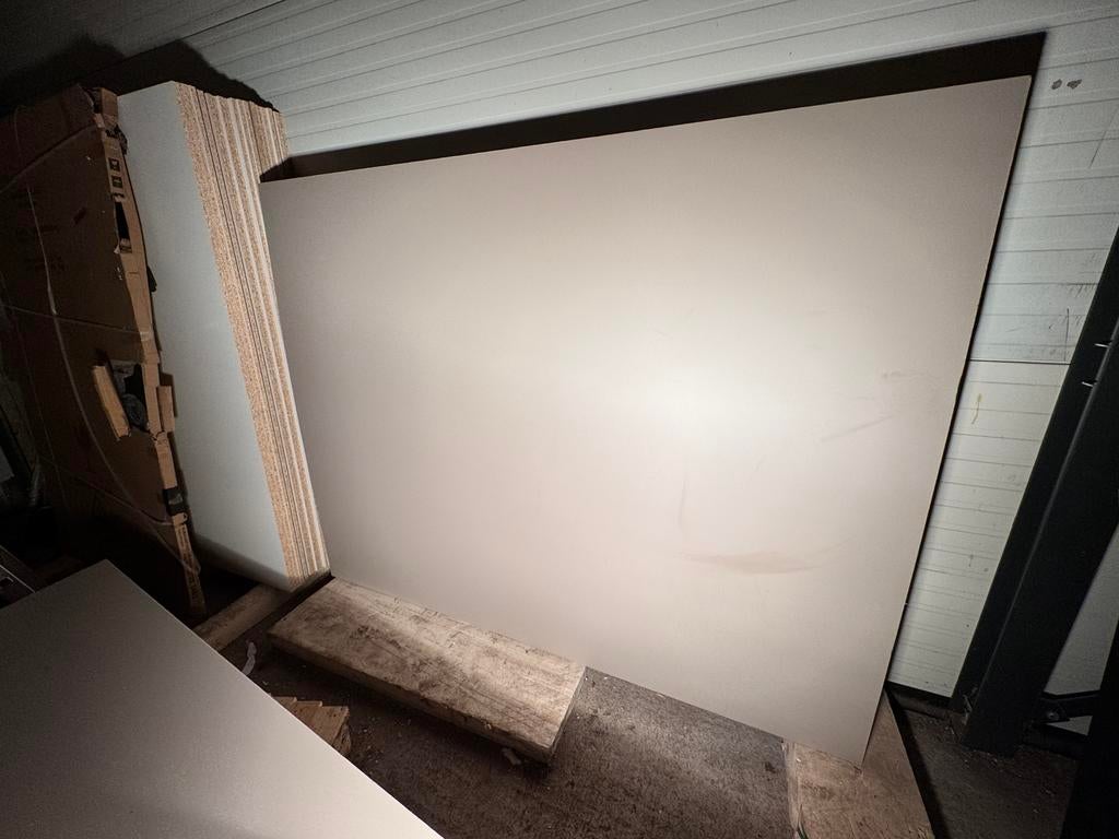 Nog maar 10 x NIEUWE Meubel paneel 210x164,5 16mm dik LEEM, Doe-het-zelf en Verbouw, Ophalen, Nieuw, Overige materialen, Minder dan 20 mm