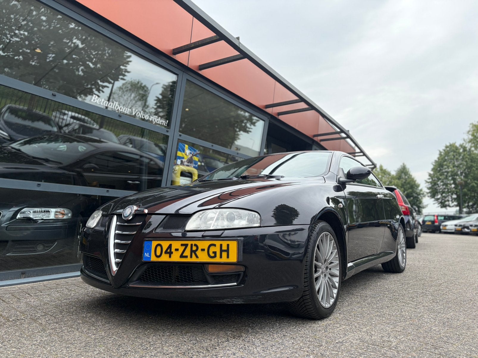 Alfa Romeo GT 2.0 JTS 2008 Zwart, Auto's, Alfa Romeo, Voorwielaandrijving, 400 kg, Zwart, Bedrijf