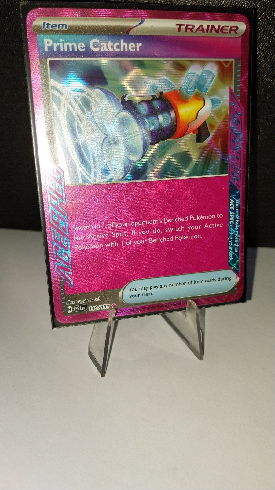 Prime Catcher Pokémon-kaart #157 Temporal Forces, Ophalen of Verzenden